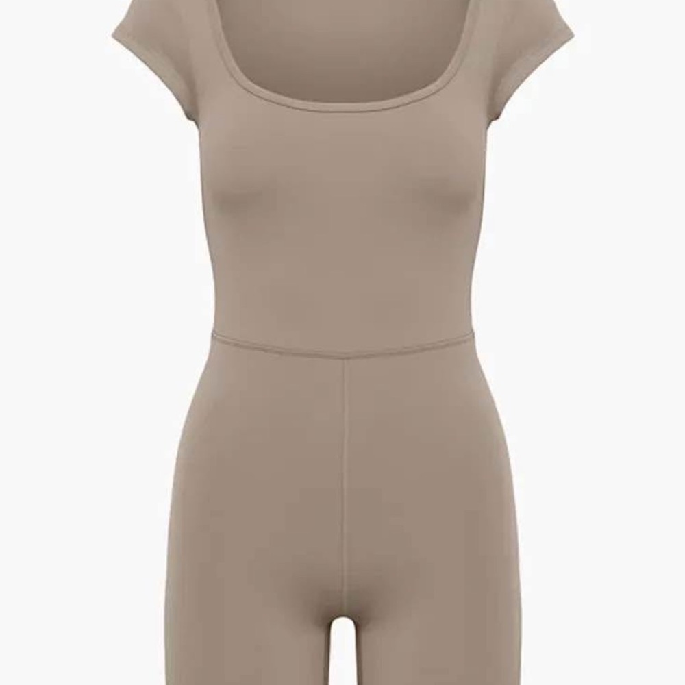 Aritzia Taupe Jumpsuit